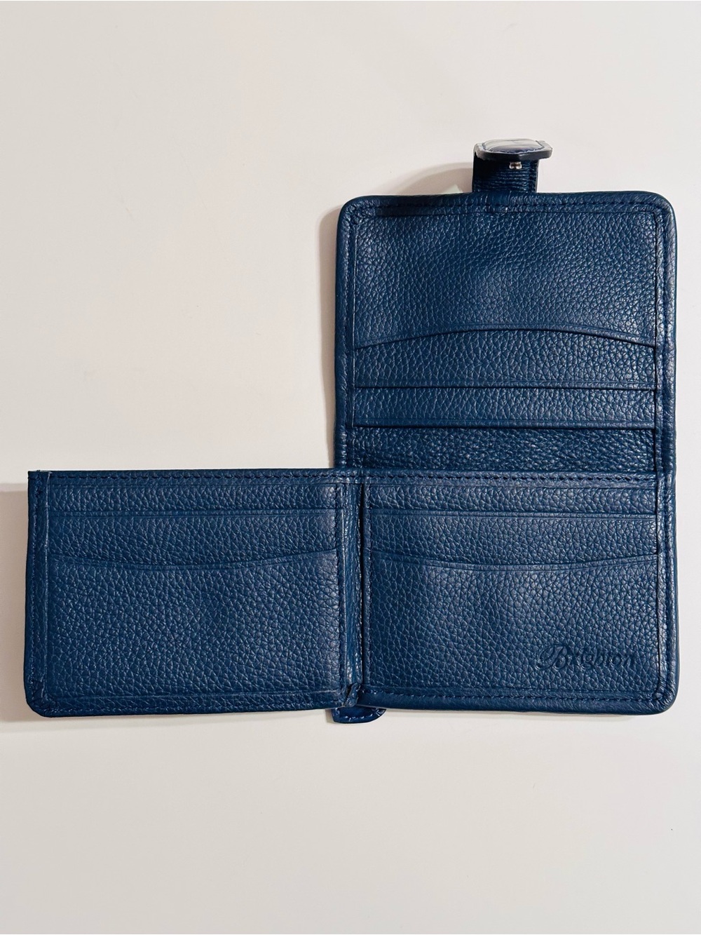 NWOT Brighton Bellissimo Blue Heart Small Wallet - Picture 8 of 12